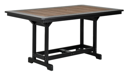 QW Amish Yukon 44x72 Table (Select Height) - 121L-YRHT4472