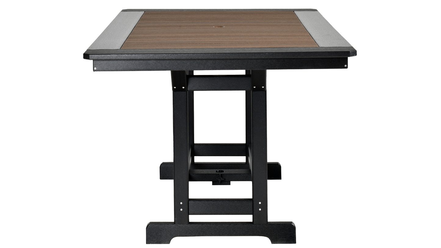 QW Amish Yukon 44x72 Table (Select Height) - 121L-YRHT4472