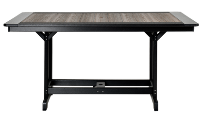 QW Amish Yukon 44x72 Table (Select Height) - 121L-YRHT4472