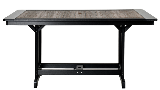 QW Amish Yukon 44x72 Table (Select Height) - 121L-YRHT4472