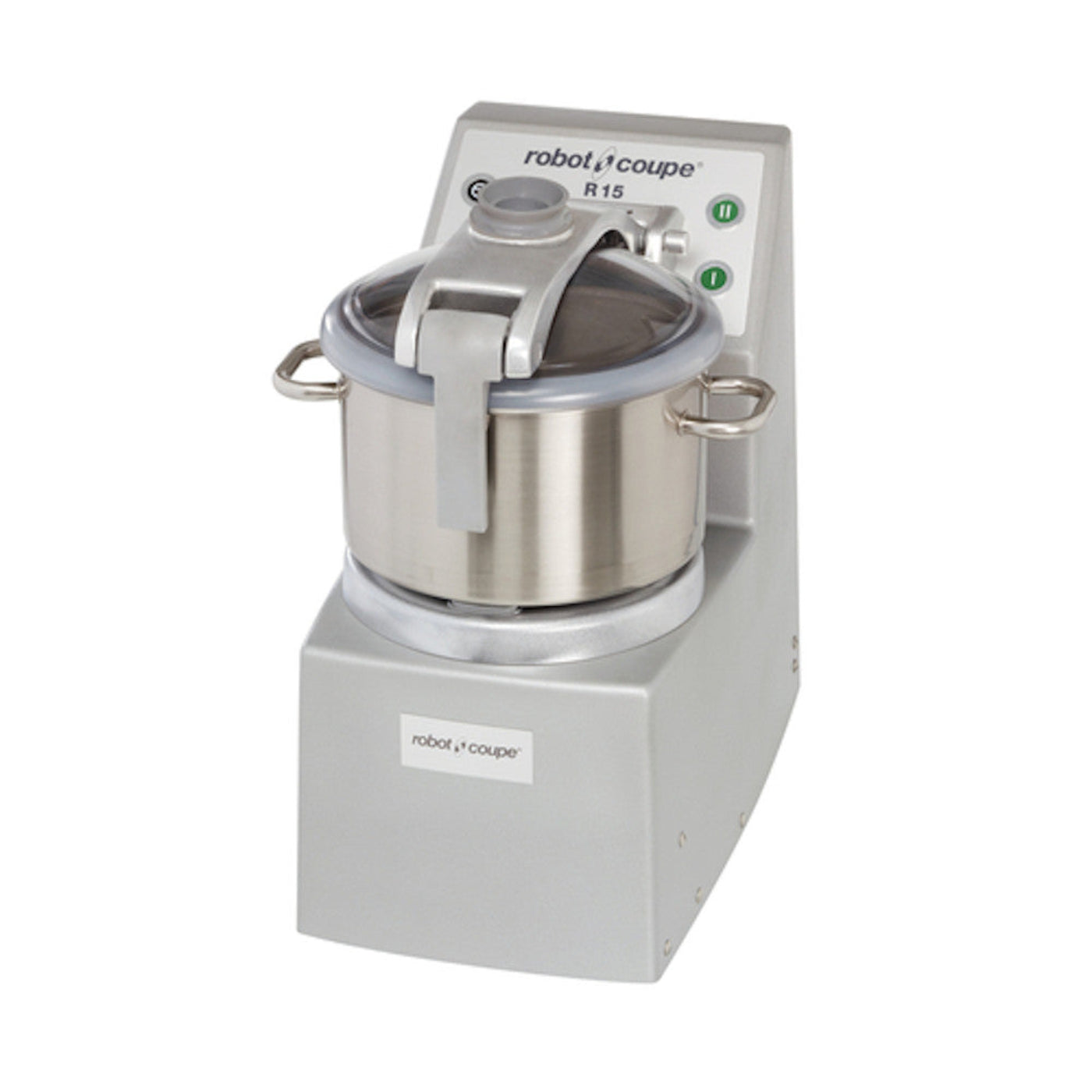 Robot Coupe R 15 Ultra Vertical Food Processor with 15 Qt. and 4 Qt. Stainless Steel Bowls - RCR15ULTRA