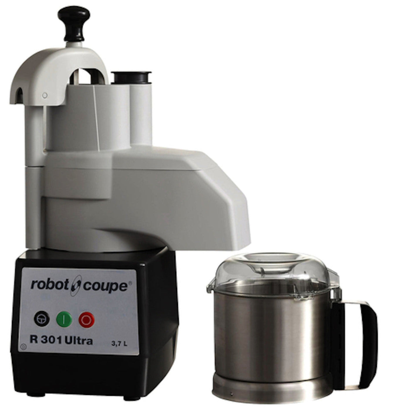 Robot Coupe R301U Combination Continuous Feed Food Processor with 3.5 Qt. Stainless Steel Bowl - RCR301ULTRA