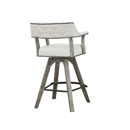 ECI Furniture PGA Spectator Swivel Bar Stool with Nailhead Seat - EC-0921-95-SBS