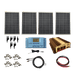 WindyNation Complete 400 Watt Solar Panel Kit with VertaMax Power Inverter for 12 Volt Battery Systems New - SOK-400WPI-15