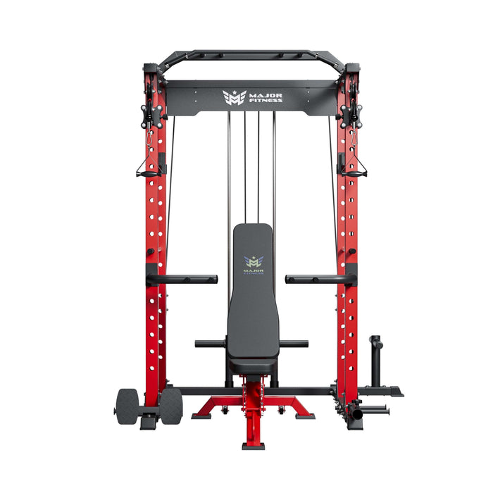 MAJOR FITNESS All-In-One Home Gym Power Rack PLM03