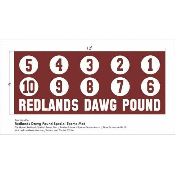 Rae Crowther Football Special Teams Mat-Custom SSTM-C