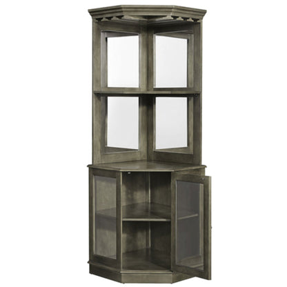 RAM Game Room Corner Bar Cabinet -  BRCB4 SL