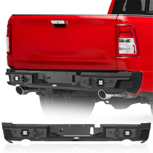 2019-2025 Ram 1500 Offroad Aftermarket Rear Bumper - HookeRoad - HE.6034