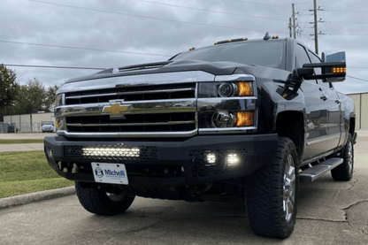 Ranch Hand MFC151BMN 2015-2019 Chevy Silverado 2500/3500 Midnight Series Front Bumper Without Grille Guard