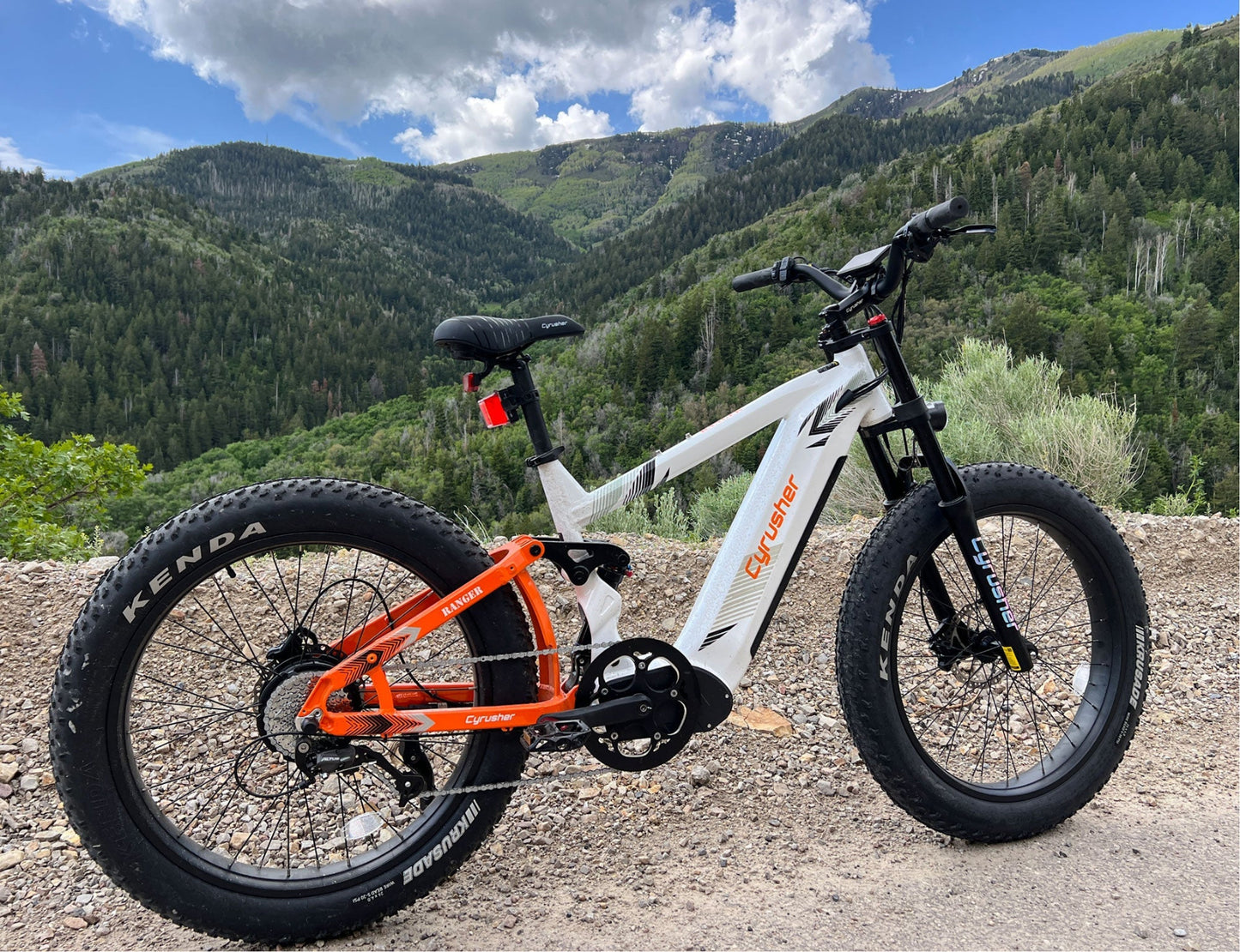 Cyrusher Ranger 1.0 Full-Suspension All-Terrain E-Bike - US-RNGR-GR