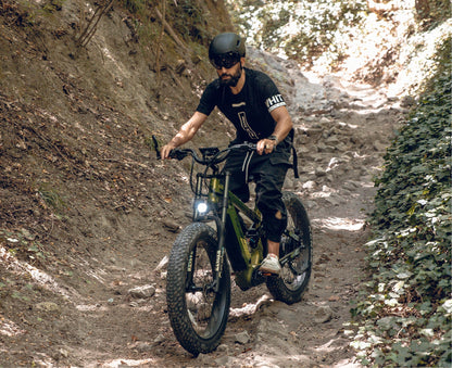 Cyrusher Ranger 1.0 Full-Suspension All-Terrain E-Bike - US-RNGR-GR