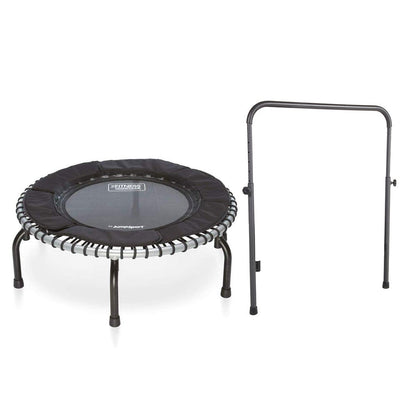 Disc-O-Bed JumpSport 370 Indoor Lightweight 39-Inch Heavy Duty Fitness Trampoline, Black - 250169