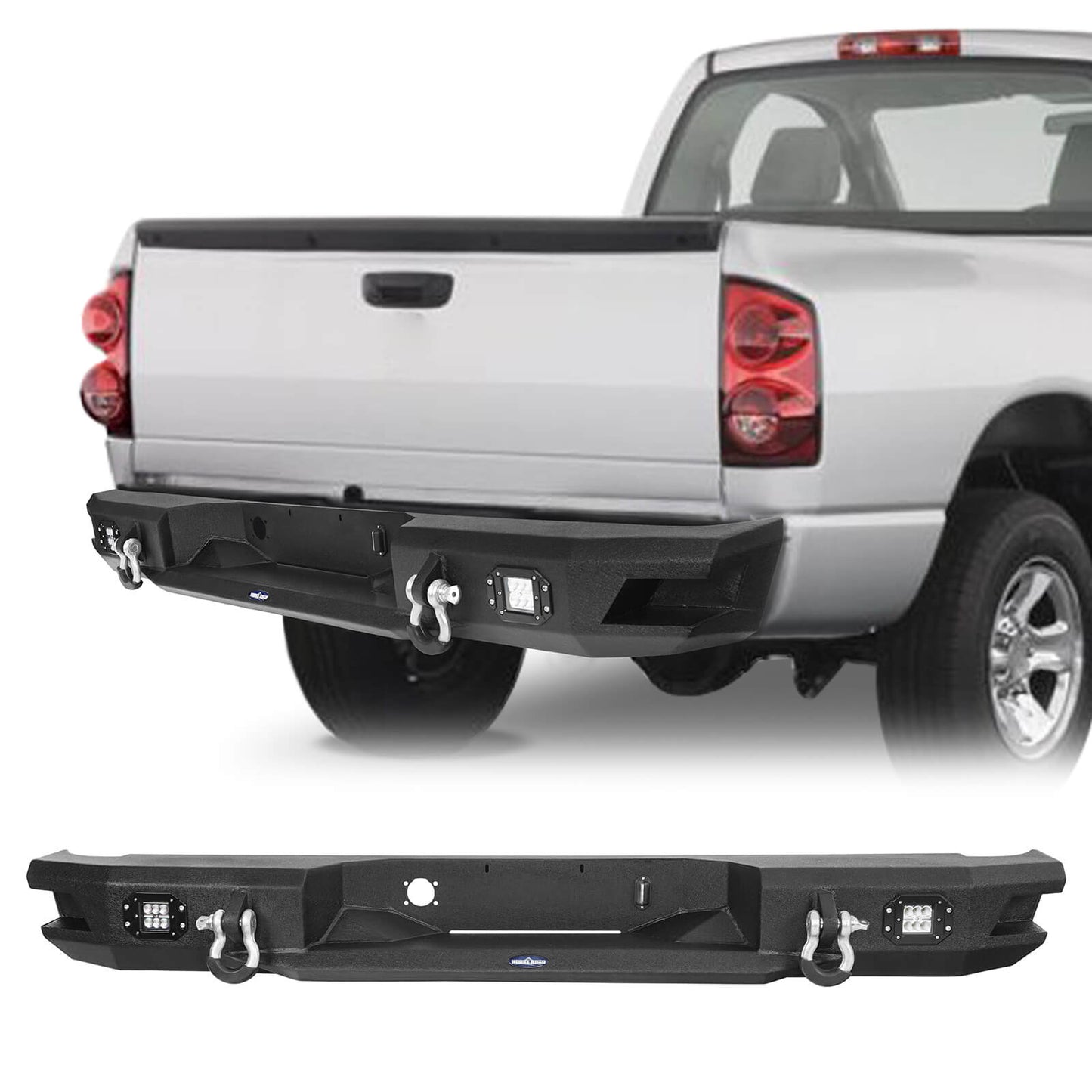 Hooke Road Discovery Rear Bumper(02-08 Ram 1500) - HE.6503