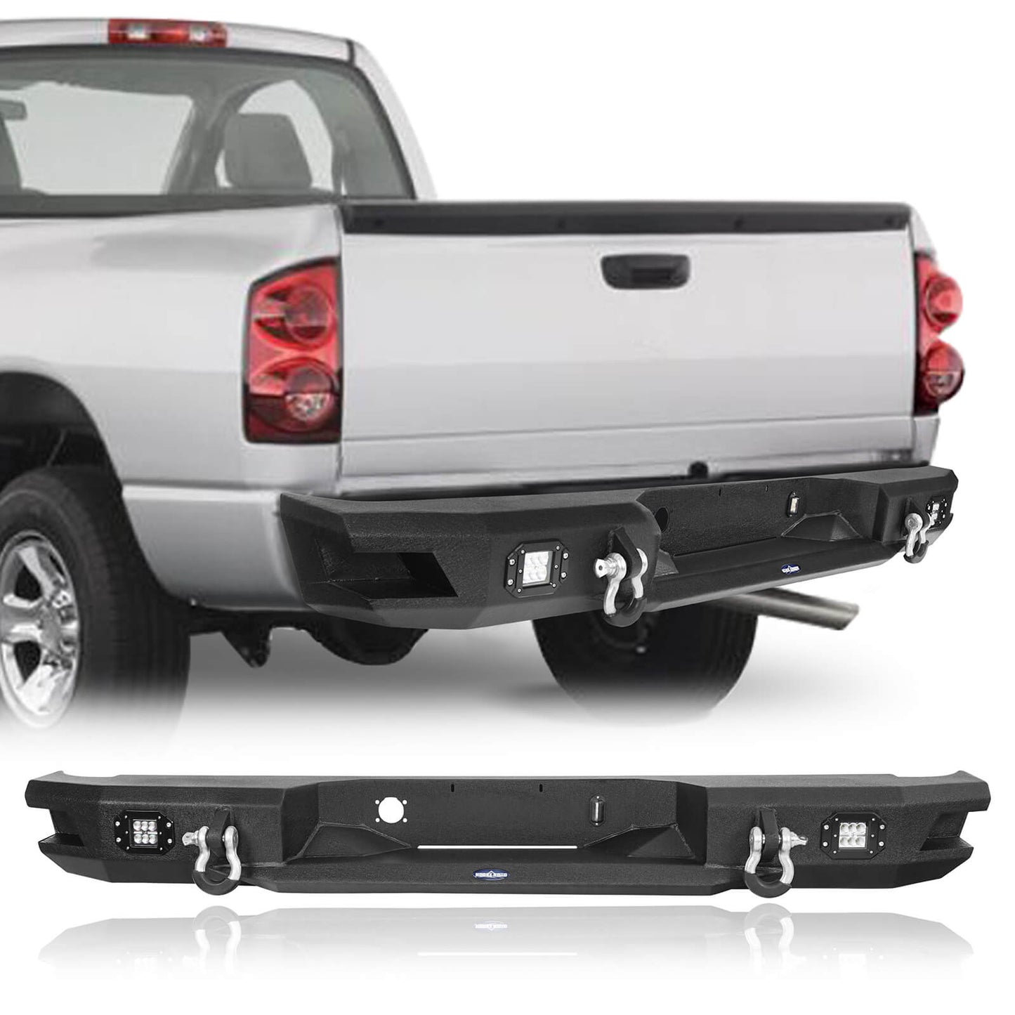 Hooke Road Discovery Rear Bumper(02-08 Ram 1500) - HE.6503