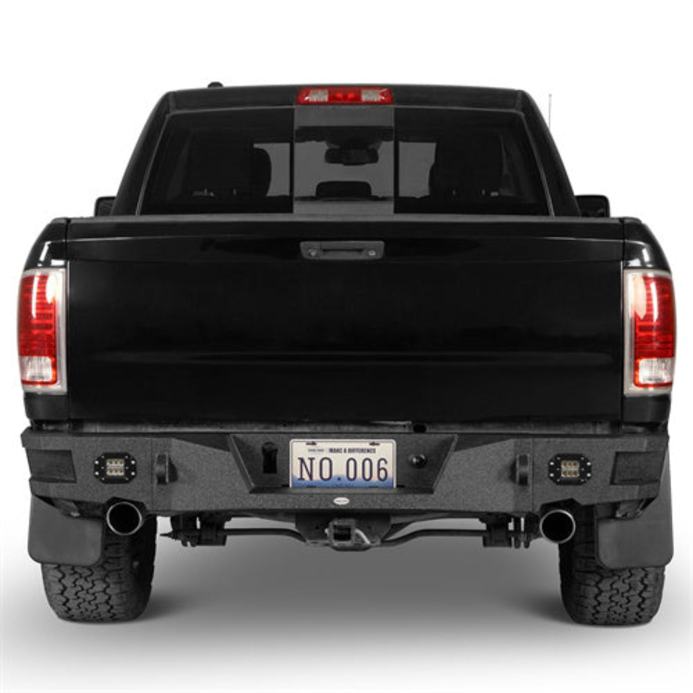 Hooke Road Rear Bumper(09-18 Dodge Ram 1500) - HE.6002