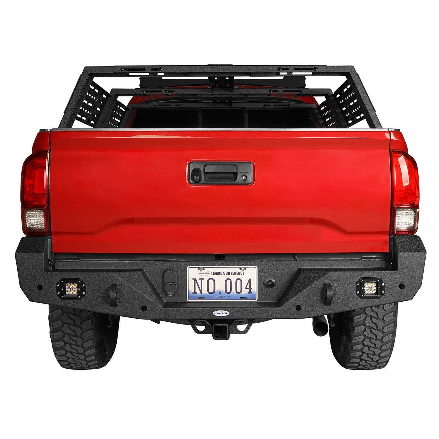 Hooke Road Front & Rear Bumpers Combo(16-23 Toyota Tacoma 3rd Gen) - HE.4202&HE.4200-1