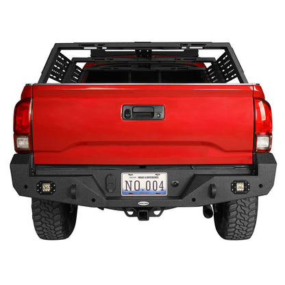 Hooke Road Front & Rear Bumpers Combo(16-23 Toyota Tacoma 3rd Gen) - HE.4202&HE.4200-1