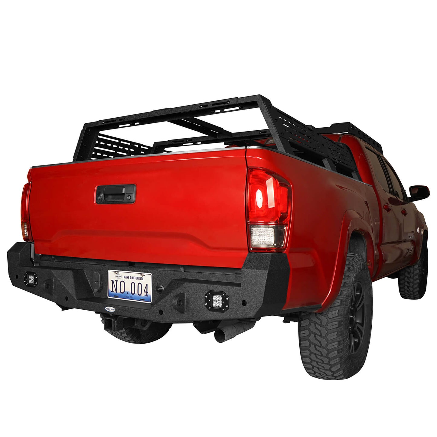 Hooke Road Front & Rear Bumpers Combo(16-23 Toyota Tacoma 3rd Gen) - HE.4202&HE.4200-1