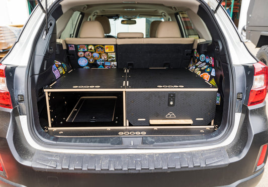 GOOSE GEAR Rear Storage Package - Subaru Outback 2015-2019 5th Gen - 5354-GGR-SH