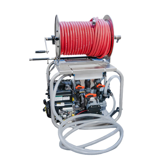 CleanFreak Softwash System (300 PSI @ 11.0 GPM) w/ Comet P40 Pump & Electric Start 6.5 HP Vanguard Engine - WET-A-ASW-0002