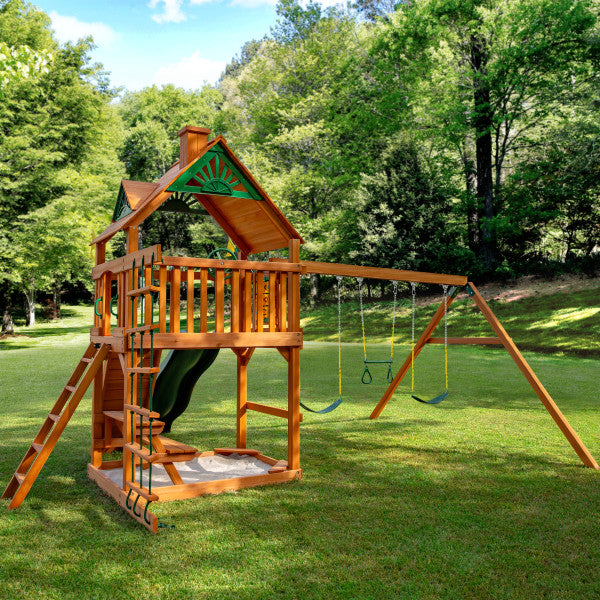 Gorilla Playsets Chateau Swing Set