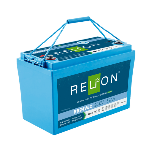 Relion 25.6V 52Ah Lifepo4 - R7RRB24V52