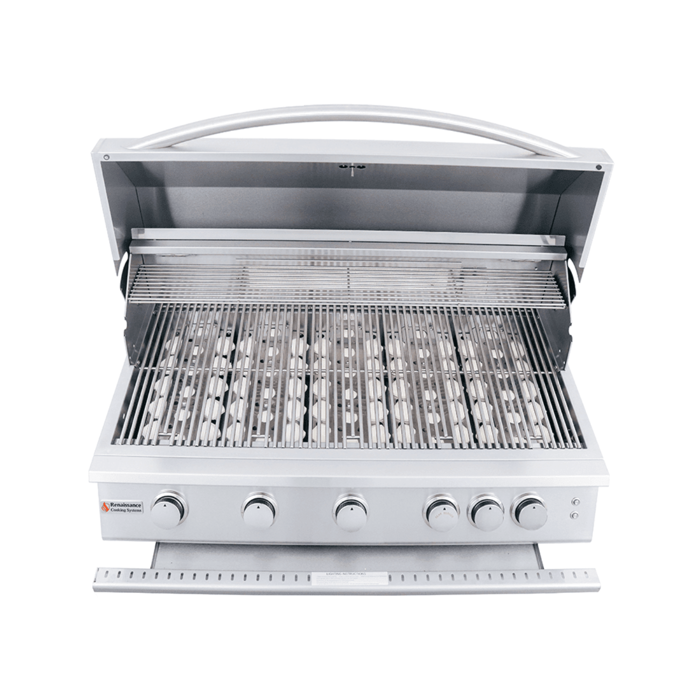 Renaissance Cooking Systems 40" Premier Grill, Blue LED W/Rear Burner RJC40AL