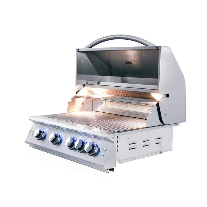 Renaissance Cooking Systems Premier 32" Grill with Blue LED Lights RJC32AL