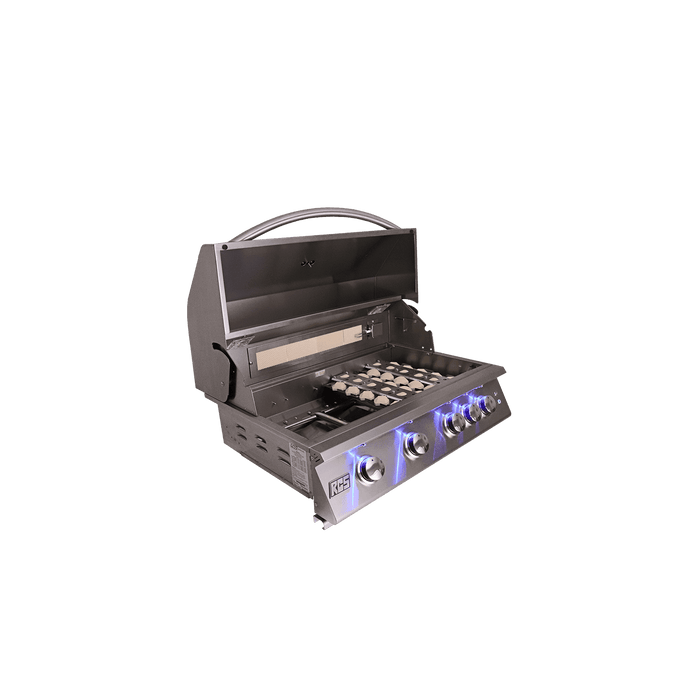 Renaissance Cooking Systems Premier 32" Grill with Blue LED Lights RJC32AL