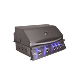 Renaissance Cooking Systems Premier 32" Grill with Blue LED Lights RJC32AL