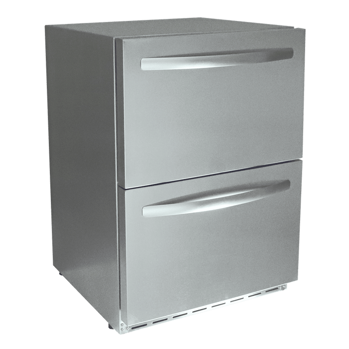 Renaissance Cooking Systems Stainless Two Drawer Refrigerator-UL Rated REFR4