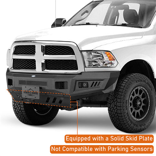 Replacement Dodge Ram Front Bumper (10-18 Ram 2500 3500) - Hooke Road - HE.6405