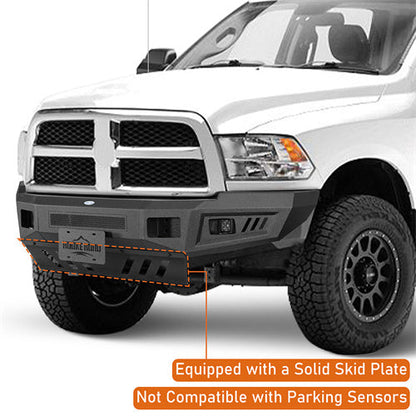 Replacement Dodge Ram Front Bumper (10-18 Ram 2500 3500) - Hooke Road - HE.6405