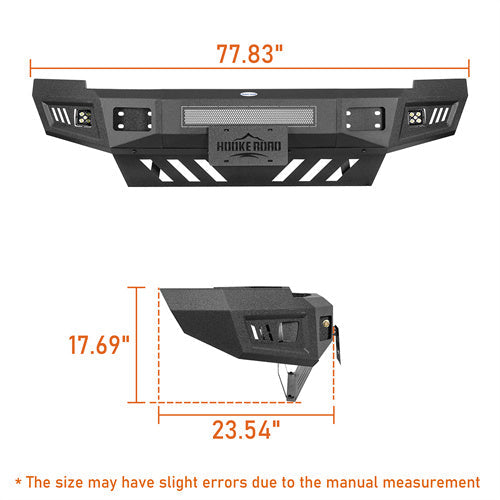 Replacement Dodge Ram Front Bumper (10-18 Ram 2500 3500) - Hooke Road - HE.6405