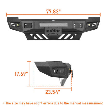 Replacement Dodge Ram Front Bumper (10-18 Ram 2500 3500) - Hooke Road - HE.6405
