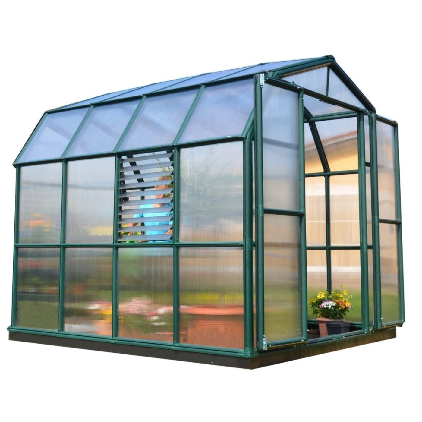 Rion Prestige 2 Series 8' x 8' Greenhouse - HG7308