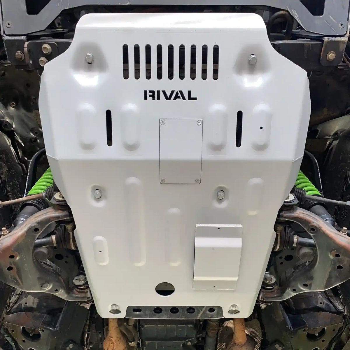 RIVAL Aluminum Engine Skid Plate 2005-2023 Toyota Tacoma 3Gen 4WD including KDSS - 2333.9540.1.6