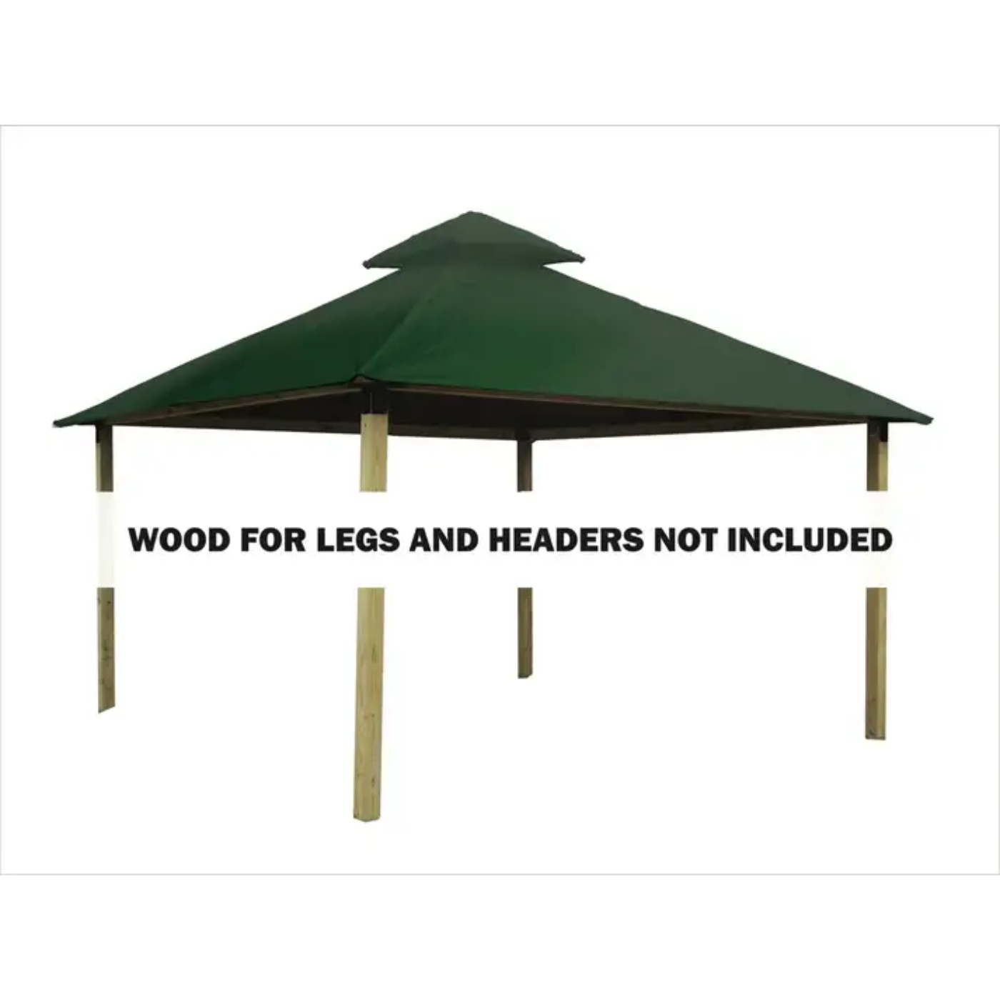 GREE Riverstone Industries ACACIA AGK12-SD 12 sq. ft. Gazebo Roof Framing And Mounting Kit with Sundura Canopy