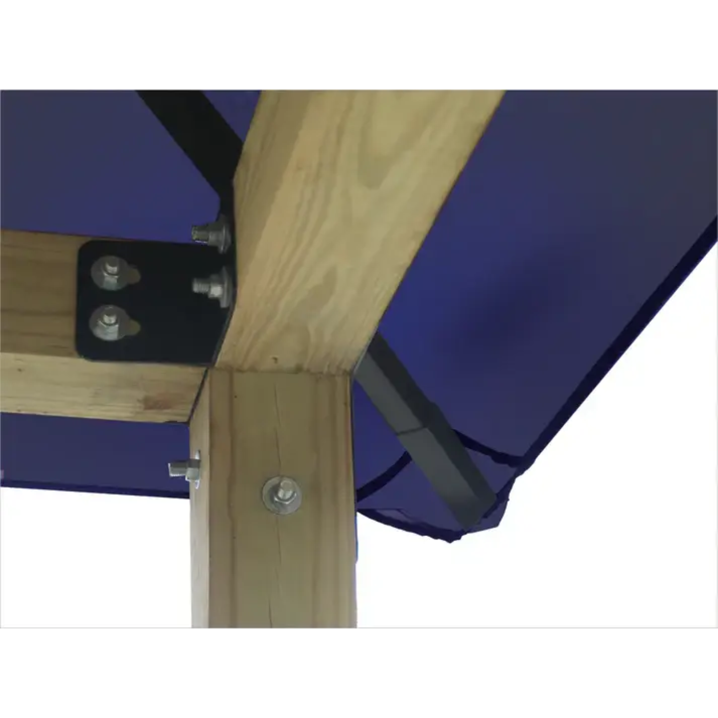 GREE Riverstone Industries ACACIA AGK12-SD 12 sq. ft. Gazebo Roof Framing And Mounting Kit with Sundura Canopy