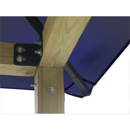 GREE Riverstone Industries ACACIA AGK12-SD 12 sq. ft. Gazebo Roof Framing And Mounting Kit with Sundura Canopy