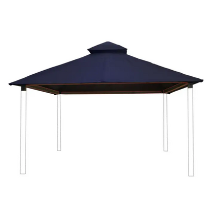 GREE Riverstone Industries ACACIA AGK12-SD 12 sq. ft. Gazebo Roof Framing And Mounting Kit with Sundura Canopy
