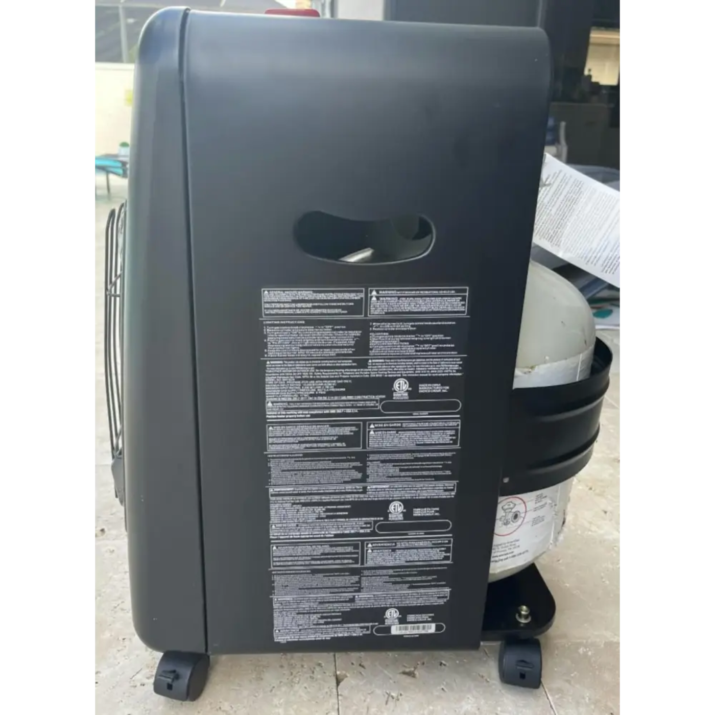 GREE Riverstone Industries RSI Outdoor Patio Portable Radiant Heating -  RSI-OPH-18K