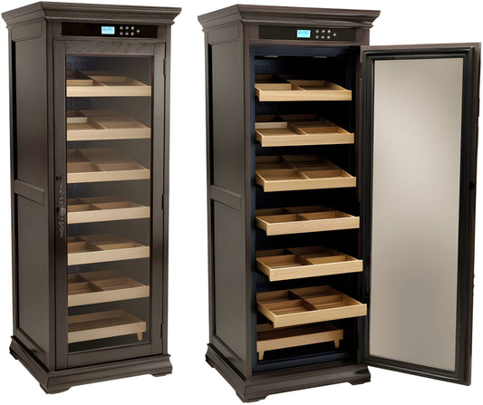 Prestige Import Group Remington Espresso Cigar Humidor - RMGTN/ESP