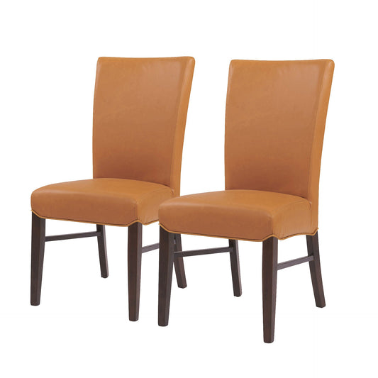 New Pacific Direct Milton Bonded Leather Chair, (Set of 2)  - 268239B-V07