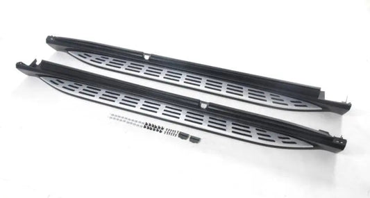 RMWC167 Black Horse Aluminum Oem Replica Running Boards - BLKRMWC167