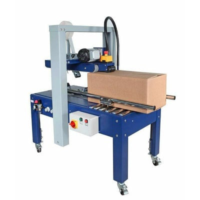 Robopac Semi-Automatic Box Taper Machine, Random Size Boxes - Robotape TBDA