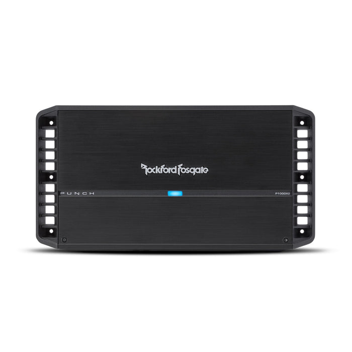 Rockford Fosgate P1000X2 Punch 1,000W 2 Channel Stereo Amplifier System 4 Pack - 194206