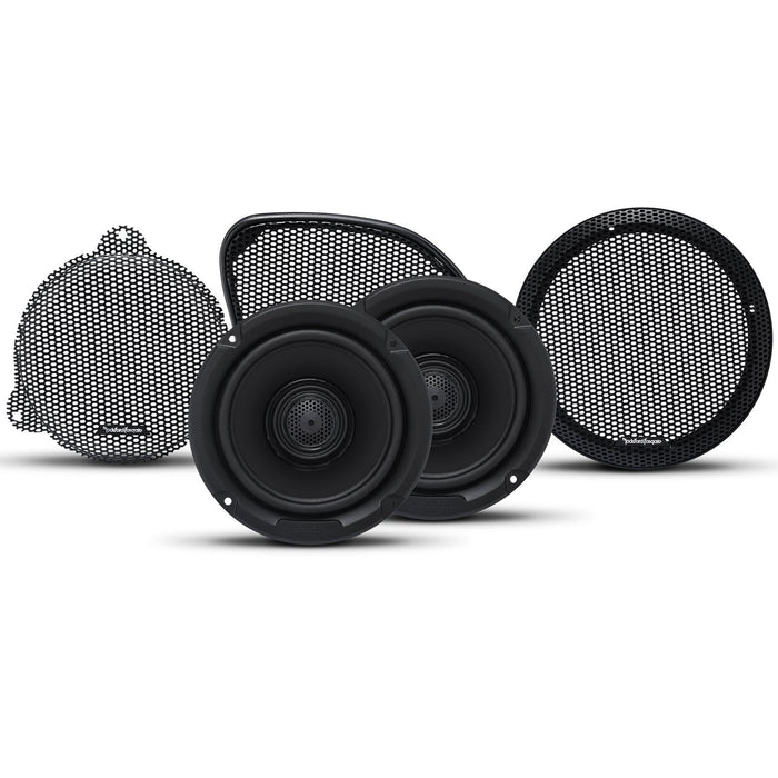 Rockford Fosgate TMS65 Power Harley Davidson 6.5" Motorcycle Speakers 2 Pack - 195667