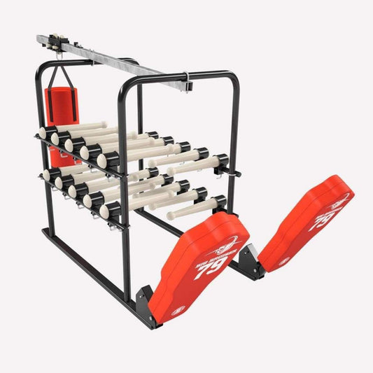 Rogers 20-Arm PowerBlast w/ Hanging Dummy & Powerline Sled  - 410419