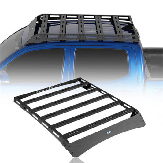 Roof Rack Top Carrier for 2005-2023 Toyota Tacoma Double Cab - Hooke Road - HE.4224-S